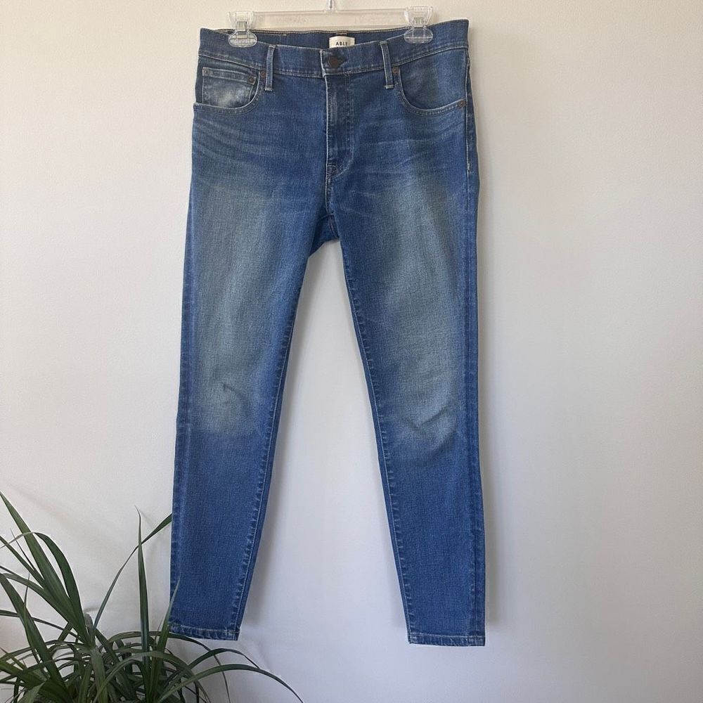 Able Cotton High Waist Medium Jeans The Skinny 28 - Picture 1 of 10